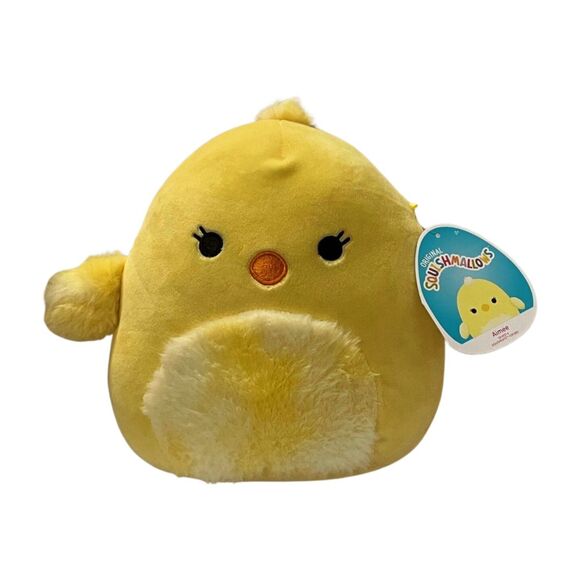 Squishmallows Other - Original Squishmallows Aimee the Fuzzy Tummy Chick Easter 2021 With Tag 8"